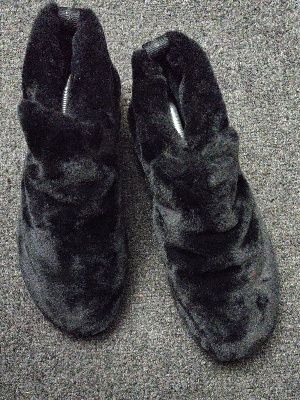 Rag & Bone Eira Faux Fur Indoor/Outdoor Boots Slippers